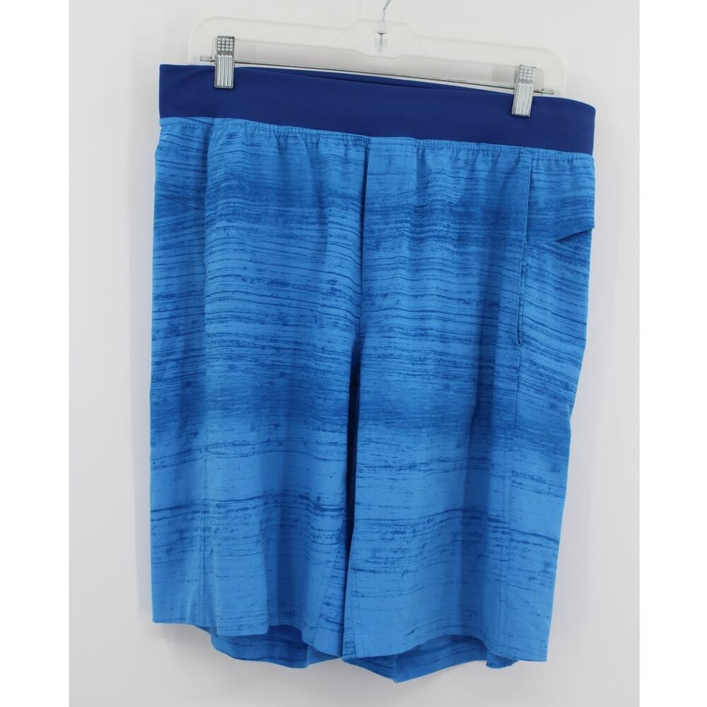 Lululemon Linerless Core Blue Wave Shorts Mens Large